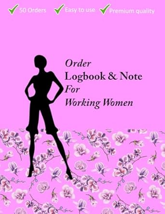 order logbook for working women 50 orders and note record daily sales tracker 1st edition rene king b0cn6b9snl