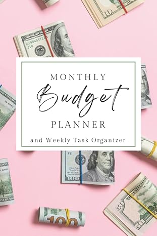 monthly budget planner and weekly task organizer bill tracker monthly expense planner daily spending tracker