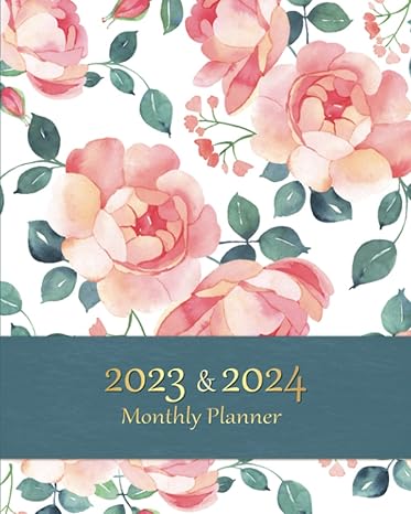 2023 and 2024 monthly planner large print two year monthly calendar organizer january 2023 to december 2024