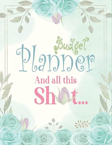 budget planner and expense tracker financial planner organizer budget book 12 undated months with funny