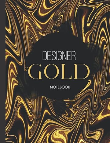 designer gold notebook luxuriously priced gift expensive notebook millionaire mindset reminder notebook
