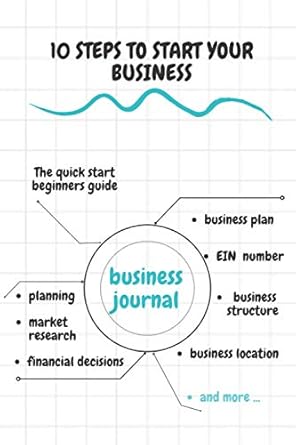 10 steps to start your business business journal a step by step guide for beginners to start your business