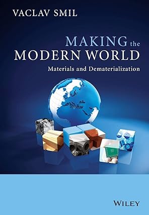 making the modern world materials and dematerialization 1st edition vaclav smil 1119942535, 978-1119942535
