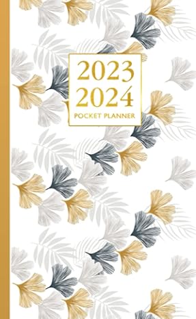 2023 2024 pocket monthly planner for purse 2 years monthly planner pocket size with federal holidays and lots