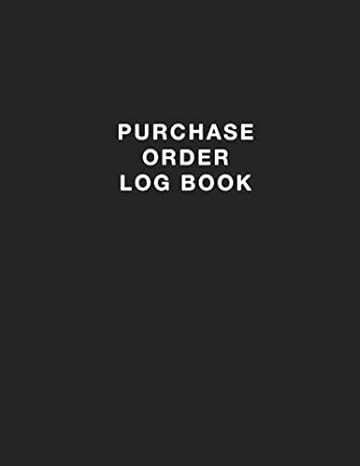 purchase order log book simple purchase order tracking book 1st edition elegant simple trackers 979-8646357534