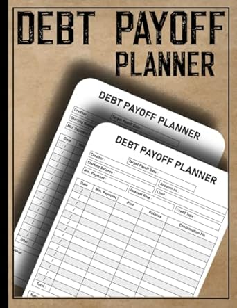 debt payoff planner a simple debt payoff tracker to help you pay off your debts and manage your credit cards
