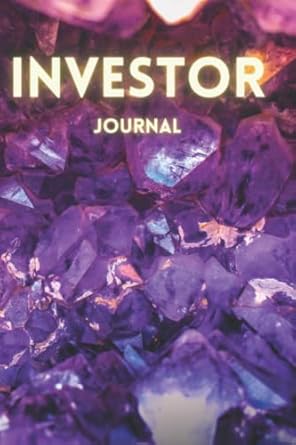 crystal investor journal notebook gift for investor stock trader day trader journal handy sized 120 pages