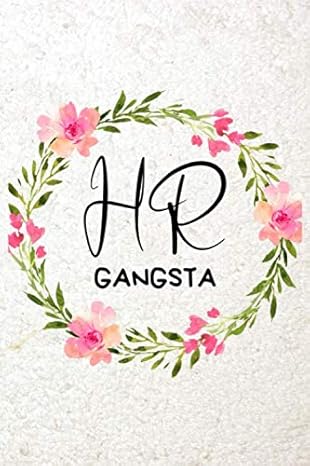 hr gangsta human resources gifts for coworkers colleagues funny manager or hr professional diary notebook