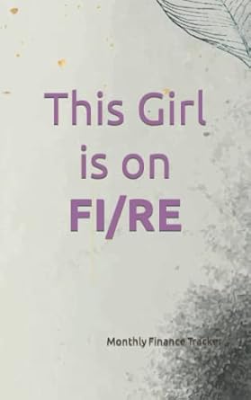 fi/re finance tracker monthly budget planner 1st edition charlie jones b09lglgqpw