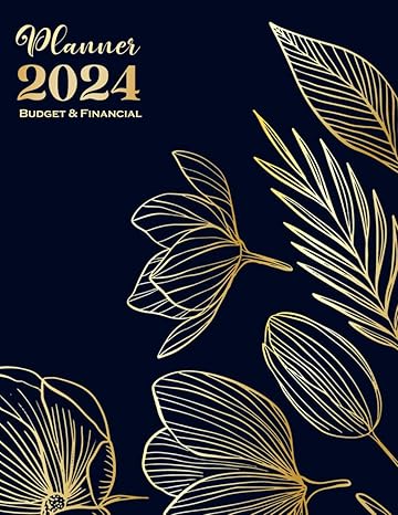 2024 budget and financial planner monthly bill payment and organizer simple keeping money debt track planning