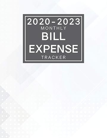 monthly bill and expense tracker keep you on track your bill and expense throughout 48 month 1st edition