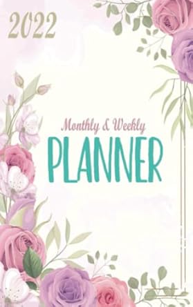5x8 planner small office at a glance monthly weekly and daily planner 2022 monday start monthly budget