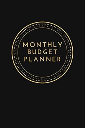 monthly budget planner an debt tracker for paying off your debts 6 x 9 months tracking 110 pages 1st edition