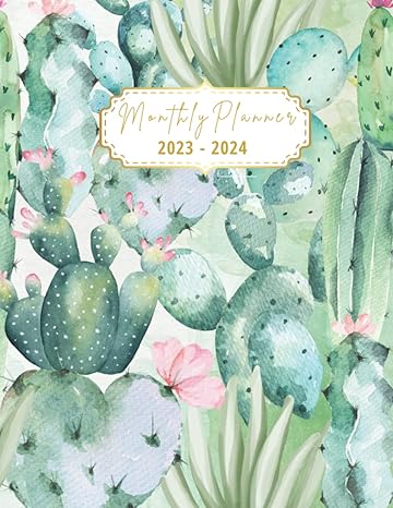 monthly planner 2023 2024 large 2 year monthly planner calendar schedule organizer january 2023 to december