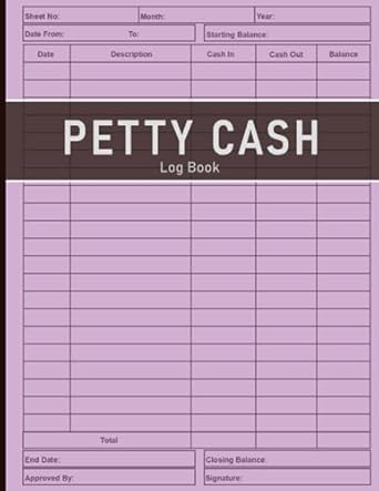 petty cash log book keeping track of your business expenses a petty cash log book for accurate record keeping