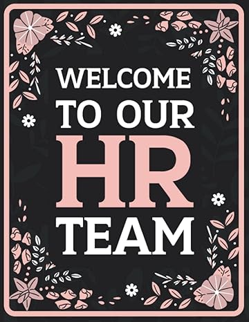 welcome to our hr team beautiful hr notebook for new coworkers perfect human resources gift for hr