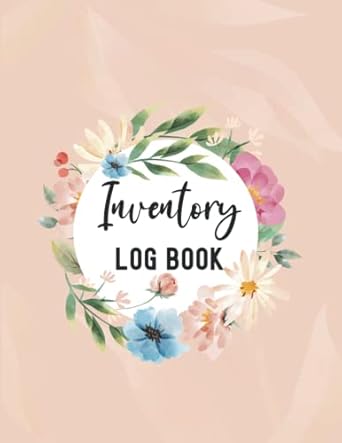 inventory log book large inventory ledger organizer book for small business or personal 120 inventory log
