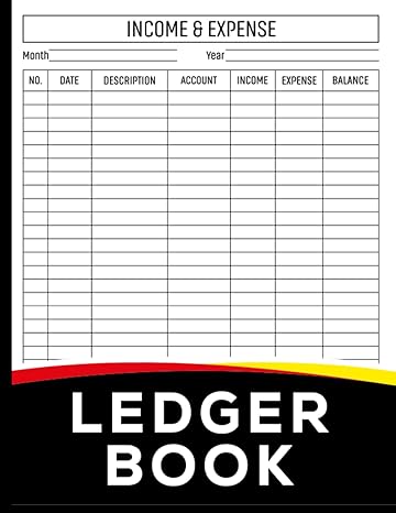 ledger book income and expense log book for small business and personal finance book keeping log for small