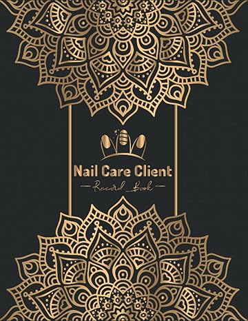 nail care client record book consultation treatment salon with index customer form for nail care nail