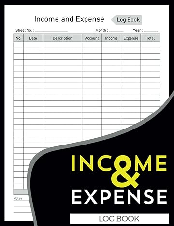 income and expense log book income and expense log book bookkeeping record book for small business monthly