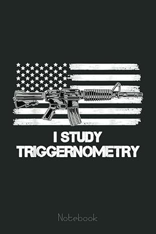 i study triggernometry funny guns trigonometry math gift graph notebook retro graph paper notebook grid paper