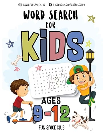 word search for kids ages 9 12 word search puzzles for kids activity books ages 9 12 grade level 4 5 6 7 1st