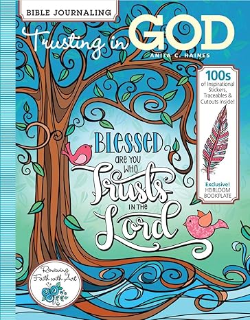 bible journaling trusting in god 100s of inspirational stickers traceables and cutouts exclusive heirloom