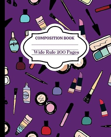 beauty and brains a stylish and practical composition notebook for school and beyond eye catching cover