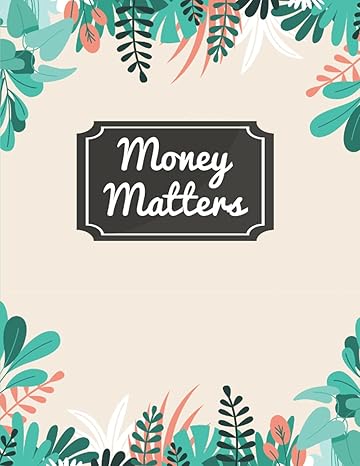 money matters budgeting workbook monthly and weekly budget planner expense tracker bill organizer journal