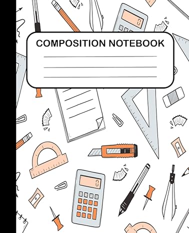 math composition notebook math notebook for kids teens and students 7 5 x 9 25 inches soft matte cover 100