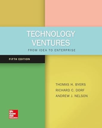 loose leaf for technology ventures 5th edition thomas byers ,richard dorf ,andrew nelson 1260048527,