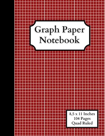 graph paper notebook large size 8 5 x 11 quad ruled 4 x 4 grid line paper for math and science students 1st
