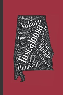 alabama notebook alabama gift for men and women 1st edition q and c publishing 979-8454208721