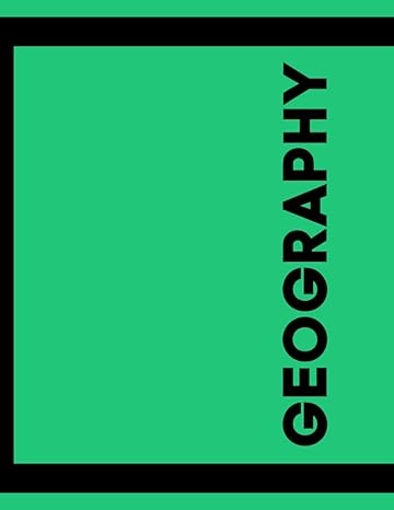 geography composition wide ruled notebook for geography class with bold easy to find cover 120 pages with