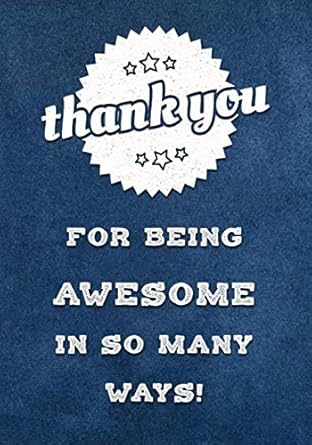 thank you for being awesome in so many ways employee appreciation gift for work team staff coworkers lined