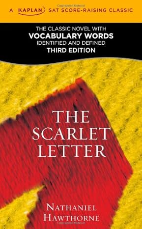 the scarlet letter a kaplan sat score raising classic 3rd edition nathaniel hawthorne 160714865x,