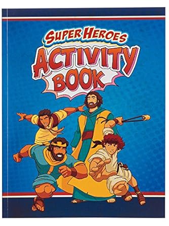 super heros activity book bible fun 1st edition joe goode 1432116630, 978-1432116637