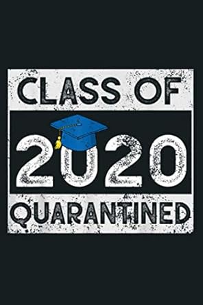 class of 2020 quarantine high school graduation senior gift notebook planner 6x9 inch daily planner journal