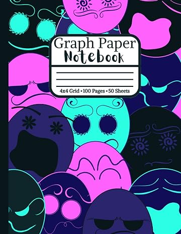 graph paper composition notebook for algebra and science students 4x4 quad ruled paper 100 pages 1st edition