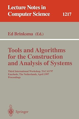 tools and algorithms for the construction and analysis of systems third international workshop tacas 97