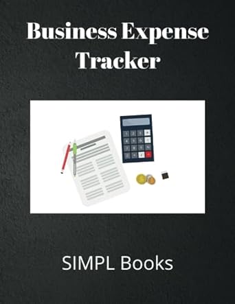 simpl books business expense tracker small business tracker 8 5 x 11 inches 100 pages 1st edition izzaz akbar