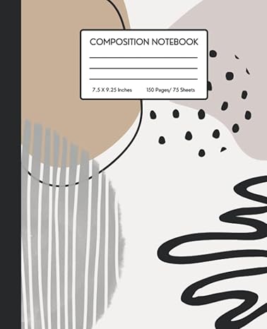 boho aesthetic composition notebook cute aesthetic notebooks for school pretty bohemian wide ruled journal