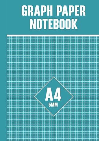 graph paper 5mm graph paper notebook a4 0 5cm squared paper notebook quad ruled a4 pad school math s writing