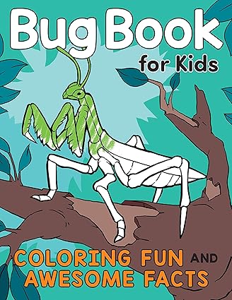 bug book for kids coloring fun and awesome facts 1st edition katie henries meisner ,andre sibayan 0593196864,