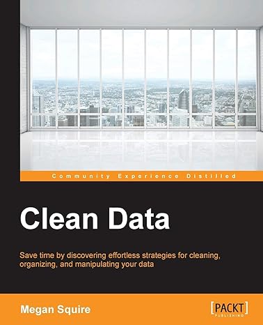 clean data 1st edition megan squire 1785284010, 978-1785284014