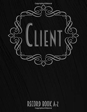 client record book alphabetized client tracking book hairstylist nail technicians estheticians makeup stylist