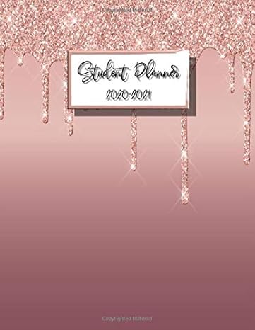 student planner academic year agenda and record book monthly and weekly dated calendars ideal for high school