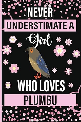 plumbu bird notebook plumbu bird composition notebook / diary / journal / ruled plumbu lovers gift idea size