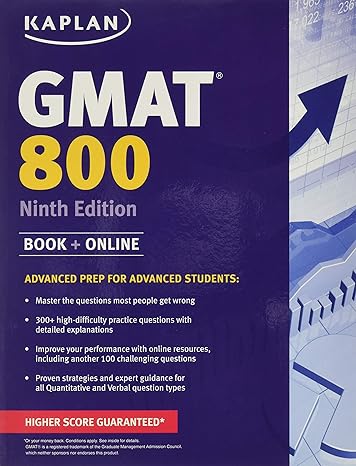 gmat 800 9th edition kaplan test prep 1625230095, 978-1625230096