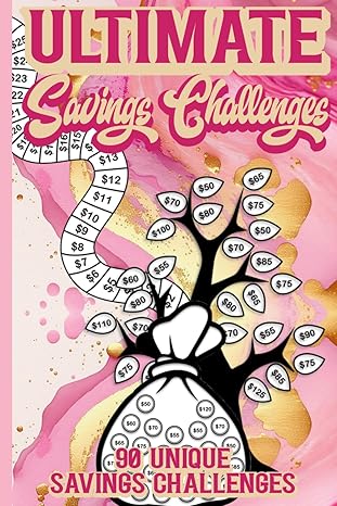 ultimate savings challenges book turn saving into a habit with this low income savings log book planner and